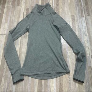 Nike Pro Dri-Fit Zip Collar Pullover Shirt, Women Size XS